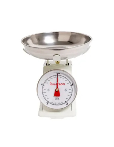 Bilancia Da Cucina Meccanica Bianco Barazzoni 5Kg