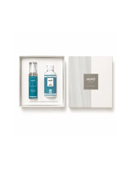 Box Profuma Bucato 200ml + Spray Tessuti 125ml Mare D'inverno