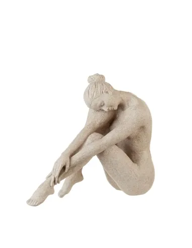 Scultura Decorativa Donna in Resina 1L192 - L'oca Nera
