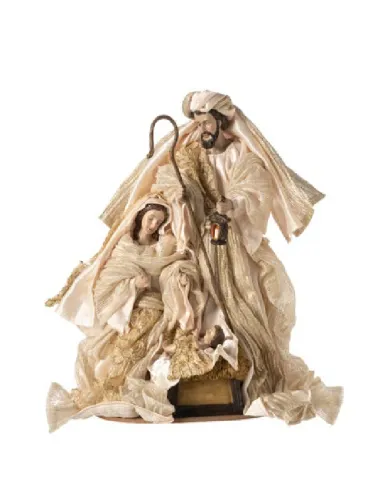 Natività Stoffa e Resina - L'arte di Nacchi