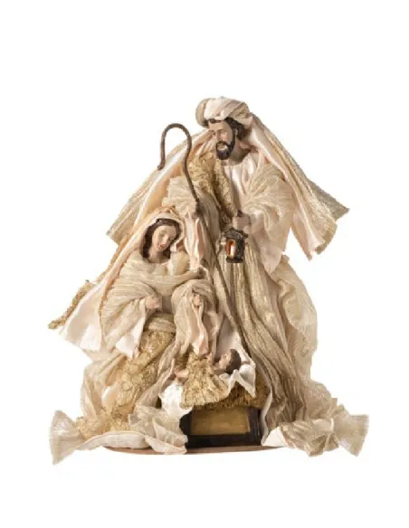 Natività Stoffa e Resina - L'arte di Nacchi