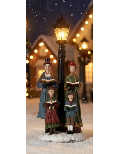 Cantori in Resina con Luce Led - L'arte di Nacchi