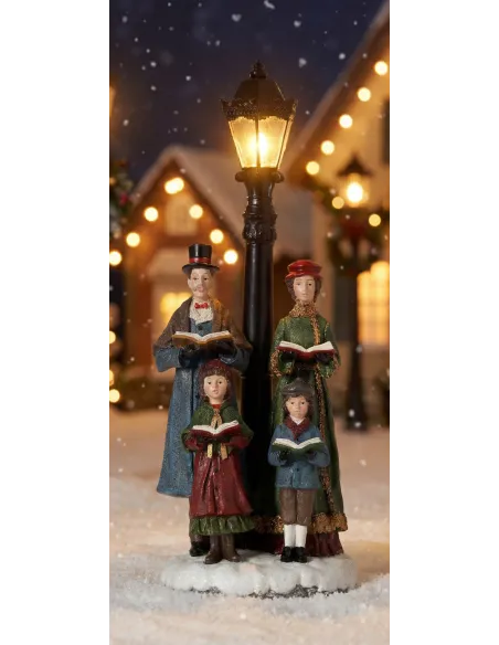Cantori in Resina con Luce Led - L'arte di Nacchi