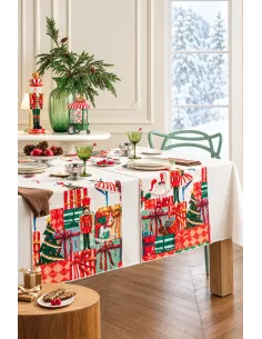 Pacchi Regalo - Runner In Filato Antimacchia E Idrorepellente 50x155 Cm