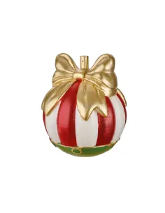 Maison de Noel - Base Albero Decoro Palla con Fiocco L'oca Nera