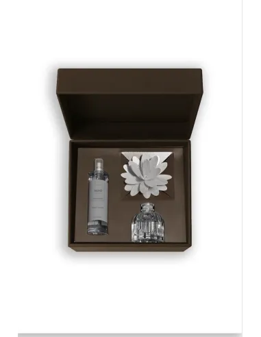 Confezione Regalo Flower 60ml + Spray Ambiente 100ml Fiori di Cotone