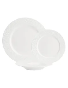 Servizio Piatti 18pz Reale in New Bone China