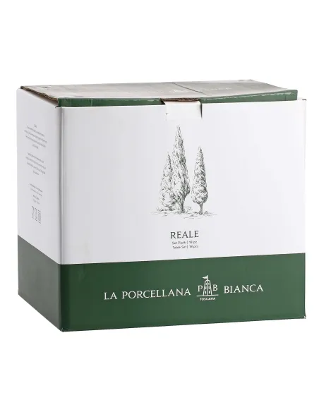 Servizio Piatti 18pz Reale in New Bone China