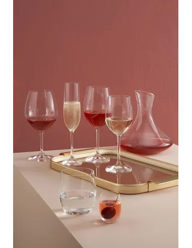 Decanter Obliquo Novello in Vetro 1,5Lt
