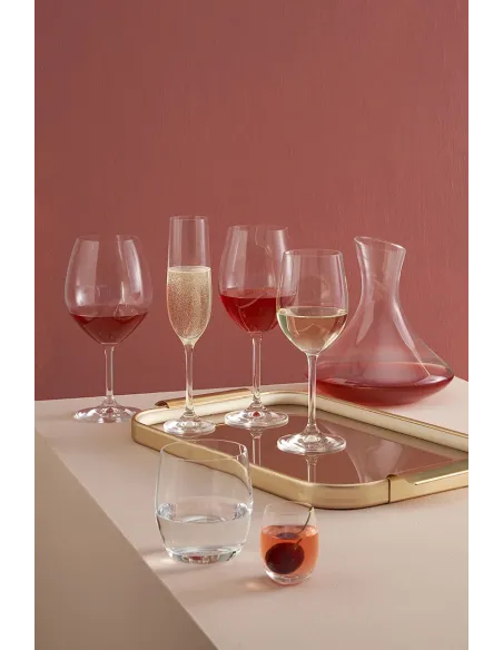 Decanter Obliquo Novello in Vetro 1,5Lt