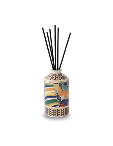Diffusore di Essenza 400ml con Fragranza Sandal Wood 100ml Living Geometric in luxury box