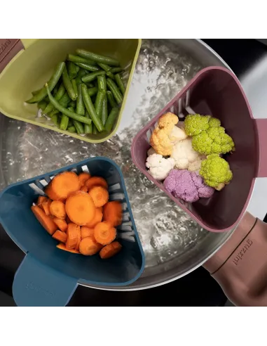 Set 3 Cestelli Cottura Multi-Cook