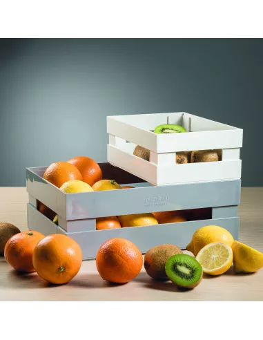 Cassetta L Tidy & Store Bianco  - 16940011  - Guzzini  - Cassetta Pane e Cestini