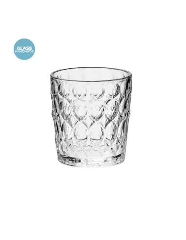 Set 6 Bicchieri Acqua Vanity in Vetro Colori Assortiti