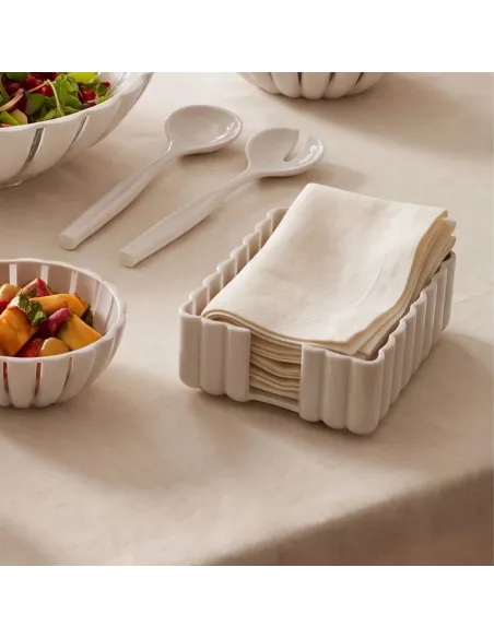 Portatovaglioli Grace Special Edition Bianco Neve