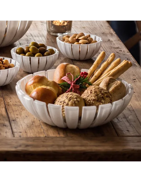 Cestino Pane Grace Special Edition Bianco Neve