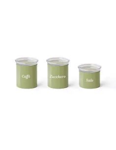 Set 3 Barattoli Chef Line Verde Avocado
