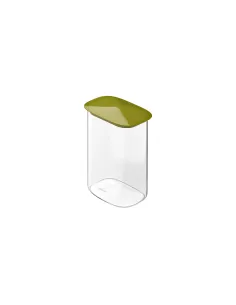 Barattolo in Vetro Rettangolare Tappo Ermetico Verde Avocado L FRESH&STYLE 2