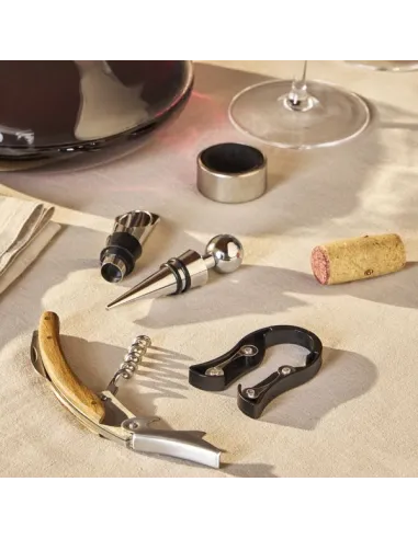 Set vino 3 pezzi Guest & Gift Acciaio Andrea Fontebasso