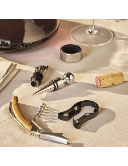 Set vino 3 pezzi Guest & Gift Acciaio Andrea Fontebasso