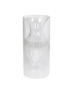Vaso in Vetro Borosilicato h 26,5 cm Elaphros Trasparente