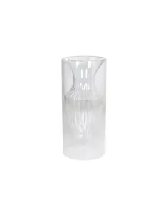 Vaso in Vetro Borosilicato h 22 cm Elaphros Trasparente