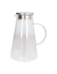 Caraffa con Filto 1800 cc Outline in Vetro Borosilicato Trasparente