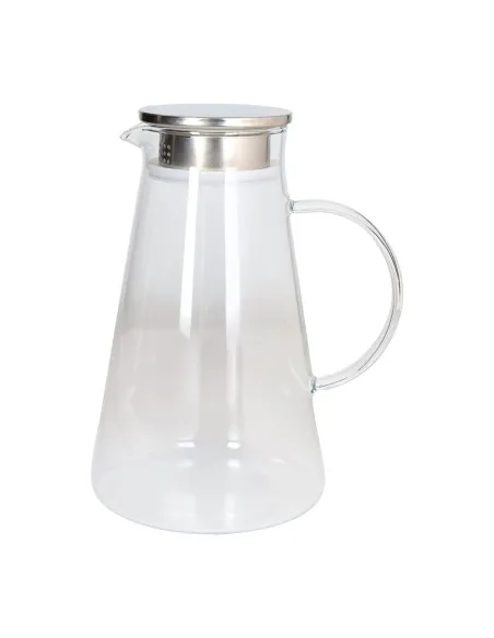 Caraffa con Filto 1800 cc Outline in Vetro Borosilicato Trasparente