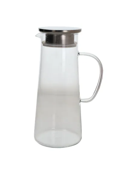 Caraffa con Filto 1300 cc Outline in Vetro Borosilicato Trasparente