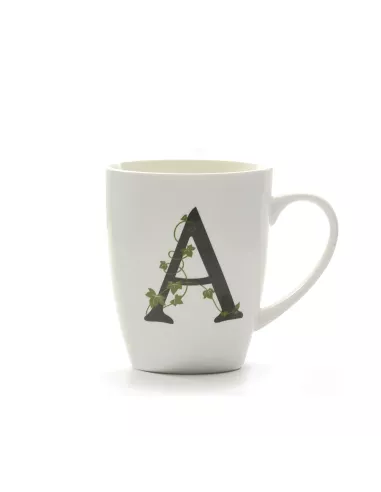 Mug Atupertu Lettera A  - P00350149A  - La Porcellana Bianca  - Tazze Caffe, Te e Latte