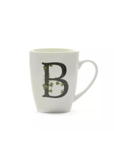 Mug Atupertu Lettera B  - P00350149B  - La Porcellana Bianca  - Tazze Caffe, Te e Latte