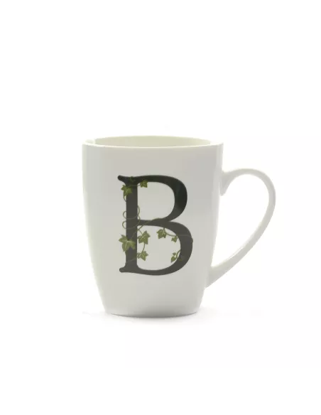 Mug Atupertu Lettera B  - P00350149B  - La Porcellana Bianca  - Tazze Caffe, Te e Latte