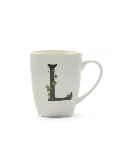 Mug Atupertu Lettera L  - P00350149L  - La Porcellana Bianca  - Tazze Caffe, Te e Latte