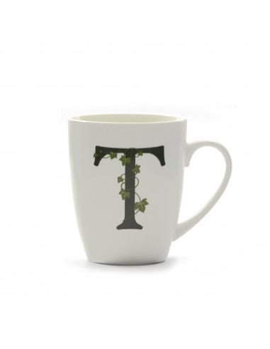 Mug Atupertu Lettera T  - P00350149T  - La Porcellana Bianca  - Tazze Caffe, Te e Latte