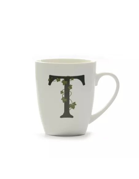 Mug Atupertu Lettera T  - P00350149T  - La Porcellana Bianca  - Tazze Caffe, Te e Latte