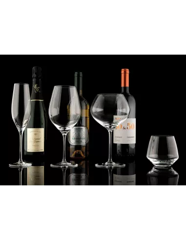 Vizio Calice Vino Bianco CL.36 Trasparente - 6 Pz.  - 6500.1  - IVV - Industria Vetraria Valdarnese  - Bicchieri e Calici