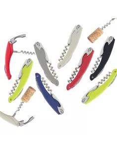 Cavatappi Soft Touch Colori Assortiti Asabs/carbon Steel Qnt.1  - 54956  - Brandani  - Accessori Vino e Champagne