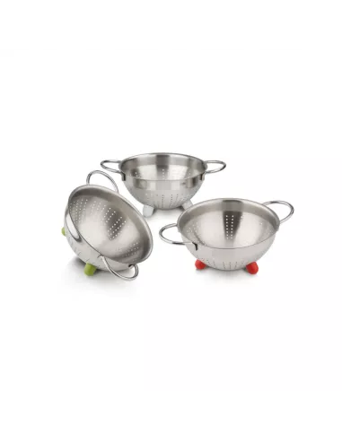 Colapasta I Piccinini Cm. 14 Acciaio Inox  - 340115014  - Barazzoni  - Colapasta