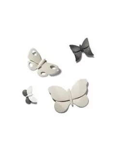 Farfalla In Gres Porcellanato Caolino Lineasette Cod P219B  - P219B  - Linea Sette Ceramiche  - Oggettistica per Casa 2