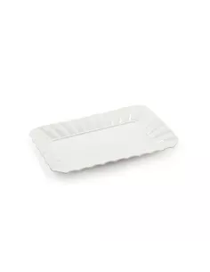 Vassoio Rettangolare Cm. 31x22 Ducale  - P003600431  - La Porcellana Bianca  - Antipastiere e Vassoi