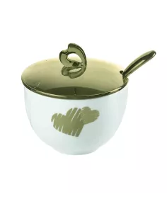 Zuccheriera Con Cucchiaino Love Sabbia  - 11470039  - Guzzini  - Zuccheriere