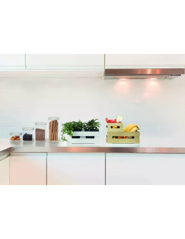 Barattolo S Kitchen Active Design Bianco  - 16920011  - Guzzini  - Barattoli e Biscottiere