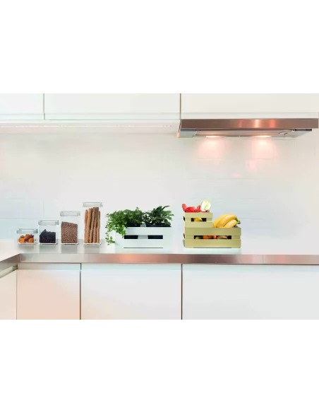 Barattolo S Kitchen Active Design Bianco  - 16920011  - Guzzini  - Barattoli e Biscottiere