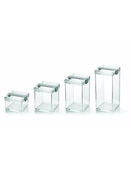 Barattolo S Kitchen Active Design Grigio Opaco  - 16920033  - Guzzini  - Barattoli e Biscottiere