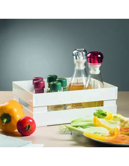 Cassetta L Tidy & Store Bianco  - 16940011  - Guzzini  - Cassetta Pane e Cestini