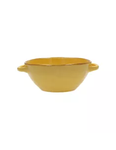 Concerto Ocra Ciotola Zuppa Con Manici 600cc  - R134300010  - Rose e Tulipani  - Piatti per la Tavola