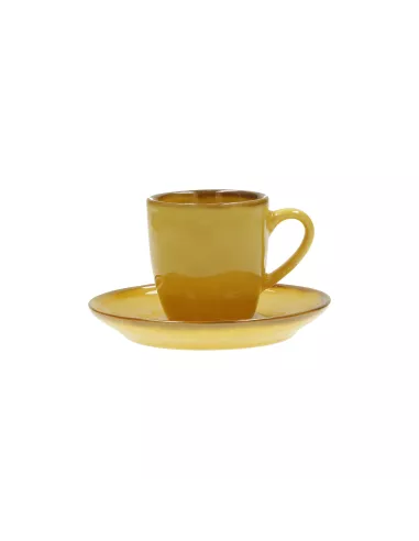 Concerto Ocra Tazza Caffè Con Piattino 90cc  - R134300015  - Rose e Tulipani  - Tazze Caffe, Te e Latte