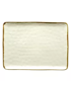 Concerto Avorio Vassoio Rettangolare 36x26,5 Cm  - R134003626  - Rose e Tulipani  - Antipastiere e Vassoi