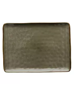 Concerto Grigio Tortora Vassoio Rettangolare 36x26,5 Cm  - R134203626  - Rose e Tulipani  - Antipastiere e Vassoi