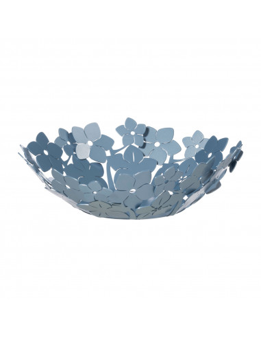 Centro Tavola Grande Floreale Fior Di Loto Azzurro  - 0VA3331C160  - Arti e Mestieri  - Centrotavola